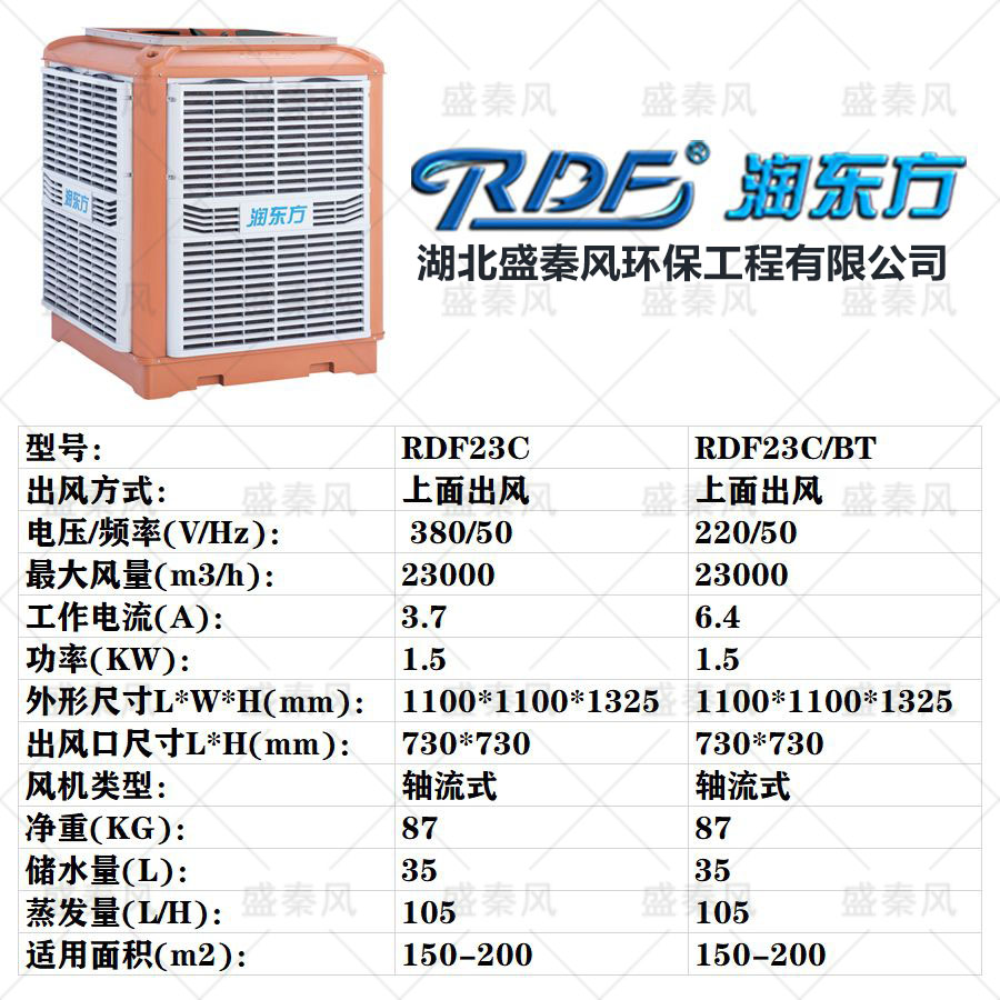 工厂通风降温设备--润东方环保空调产品详解（附型号与参数）